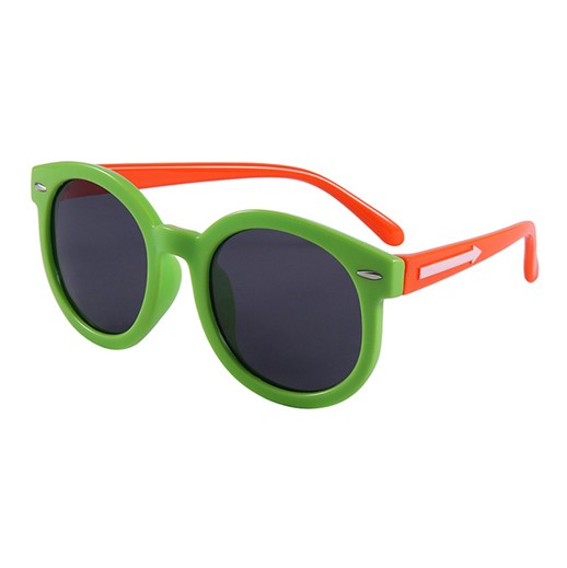 Die Unzerstörbare Kindersonnenbrille Grün / Orange bei bekos.ch