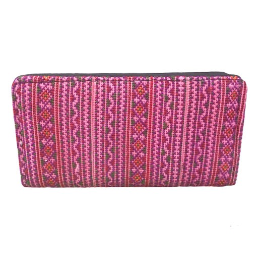 Geldbörse aus 100 % Baumwolle, pink, large bei bekos.ch