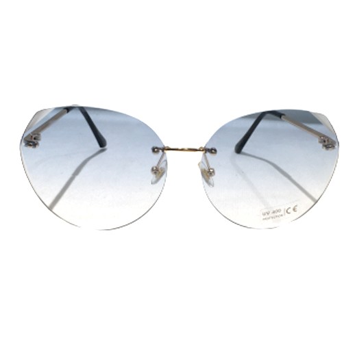 Modische Damen Sonnenbrille mit blau getönten Gläser bei bekos.ch