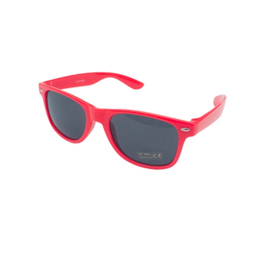 Retro Sonnenbrille rot glänzend bei bekos.ch