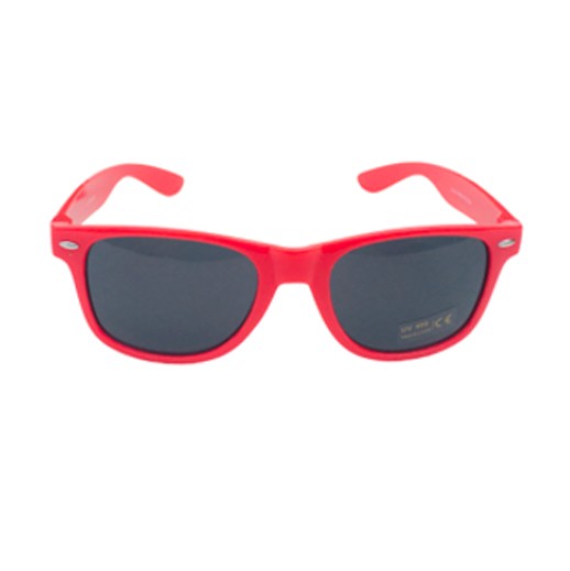 Retro Sonnenbrille rot glänzend bei bekos.ch