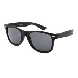 Retro Sonnenbrille schwarz glänzend bei bekos.ch