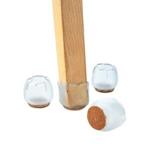 Flexible Schutzkappen für Tisch und Stühle, 4er-Set