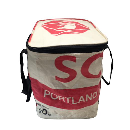 Upcycling - Lunchbag aus recycelten Zementsäcke Elephant