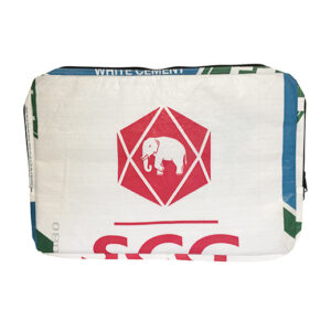 Upcycling - Laptoptasche 17" aus recycelten Zementsäcke Elephant