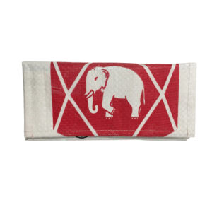 Upcycling - Damen Geldbörse aus recycelten Zementsäcke Elephant