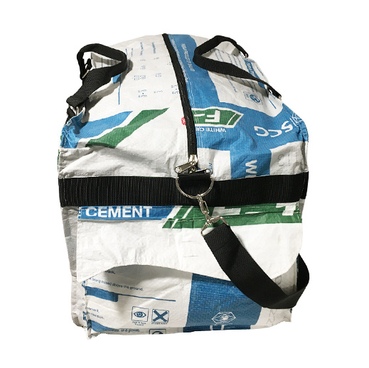 Upcycling - Extra grosse Sporttasche aus recycelten Zementsäcke Elephant