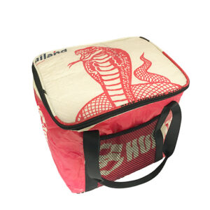 Upcycling - Lunchbag aus recycelten Zementsäcke Cobra