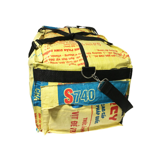 Upcycling - Extra grosse Sporttasche aus recycelten Futtersäcke Ente