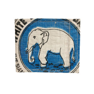 Upcycling - klassische Geldbörse aus recycelten Zementsäcke White Elephant