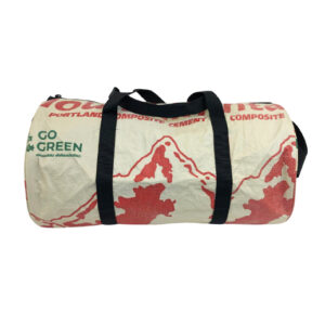 Upcycling - Sporttasche M aus recycelten Zementsäcke Mountain