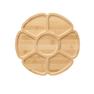 Bambusschale mit 7 Einteilungen – Apero-Tablett aus Bambus