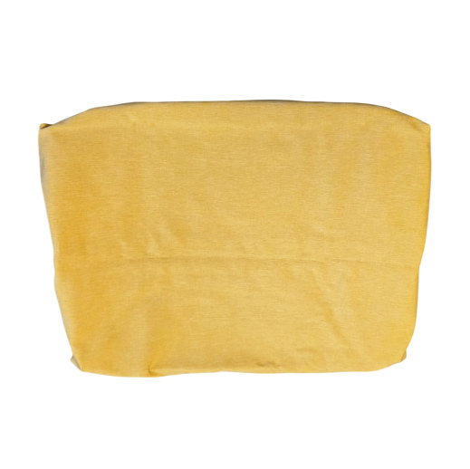 Velokorbabdeckung aus Softshell – upgecycelt & vielseitig - Senfgelb