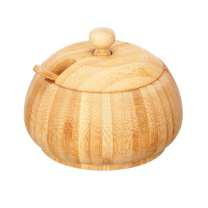Bambus Zuckerdose mit Deckel