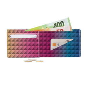 Pappwallet – ultraleichtes Portemonnaie aus Tyvek DISKO