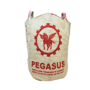 Upcycling - grosser Wäschesack / Universaltasche aus recycelten Zementsäcke Pegasus