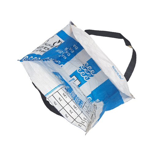 Upcycling - Handliche Tasche aus recycelten Zementsäcke Adler