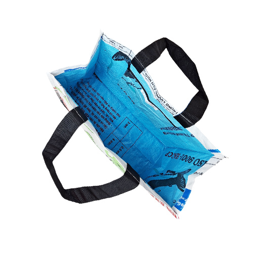 Upcycling - Tasche Sigi aus recycelten Futtersäcke Frogie