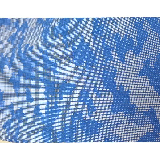 Velokorbabdeckung aus Softshell – upgecycelt & vielseitig - blau reflektierend