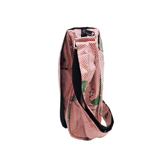 Upcycling - Umhängetasche aus recycelten Fischfuttersäcke light pink