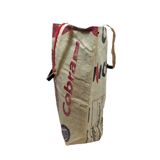 Upcycling - Grosser Shopper XL aus recycelten Zementsäcke Cobra