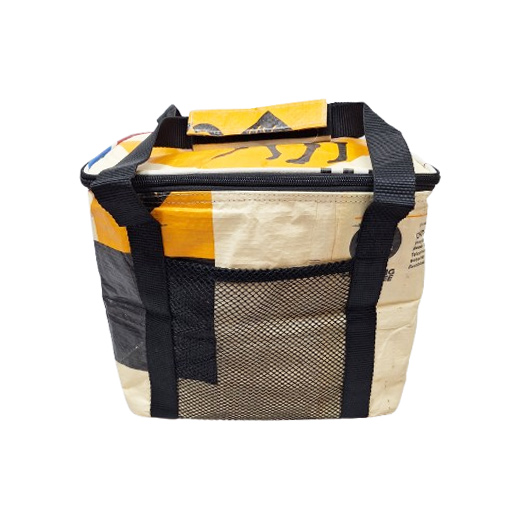 Upcycling - Lunchbag aus recyceltem Zementsack Camel