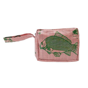 Upcycling - Mini Organizer aus recycelten Fischfuttersäcke light pink
