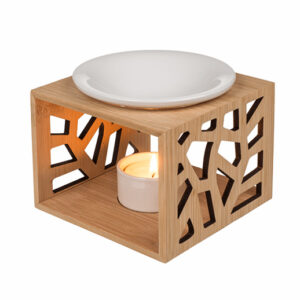 Duftlampe aus Bambus – Pattern